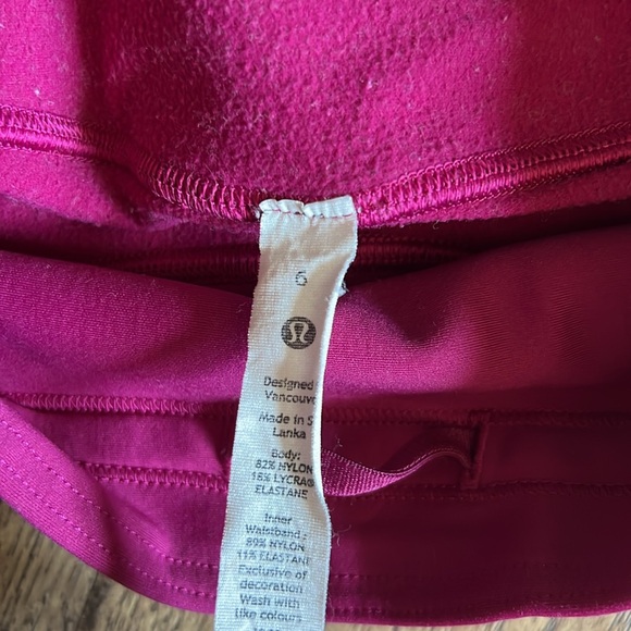Lululemon fleece lined leggings - Picture 3 of 4